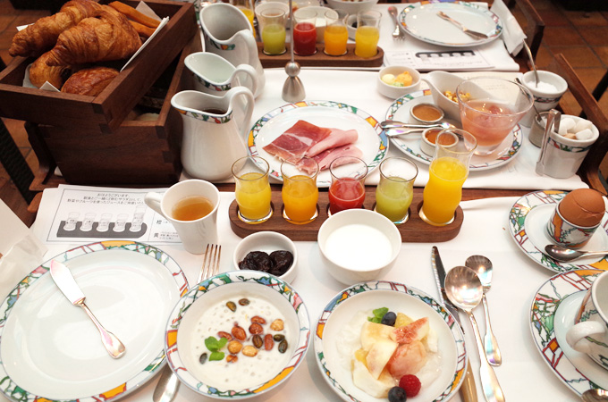 神戸北野ホテルの朝食