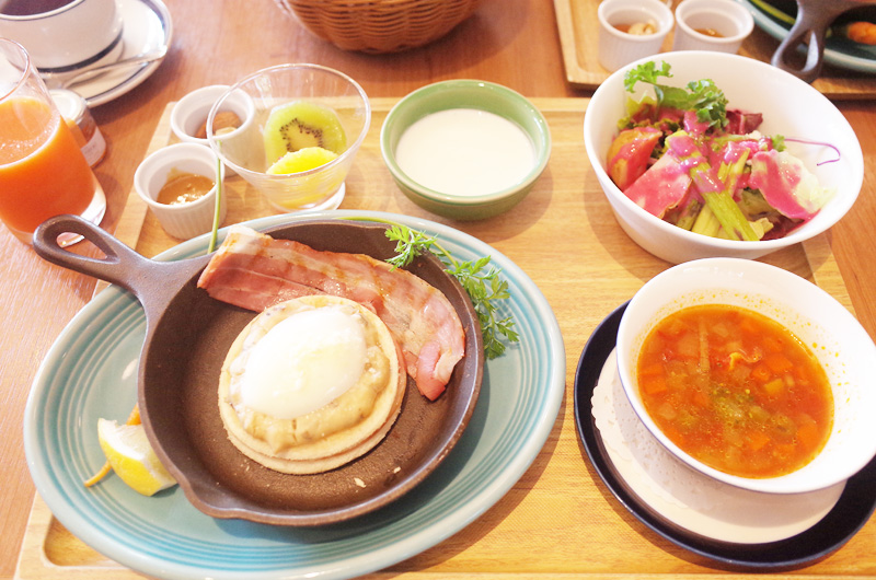 軽井沢プリンスホテルイーストの朝食　洋食セット
