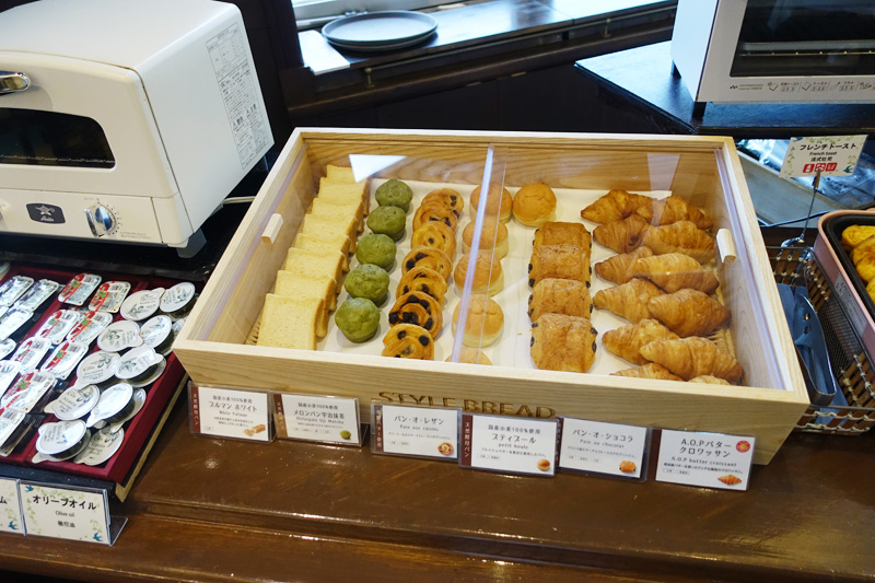 ホテルニューオウミの朝食