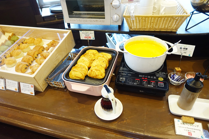 ホテルニューオウミの朝食