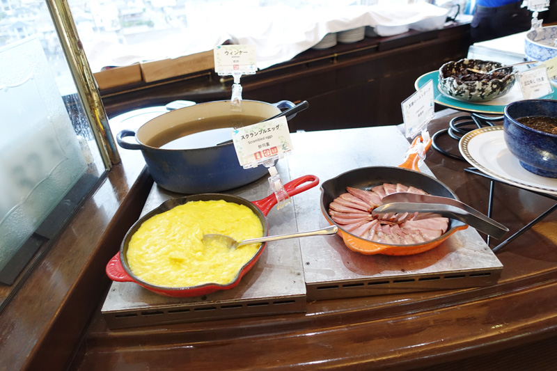 ホテルニューオウミの朝食