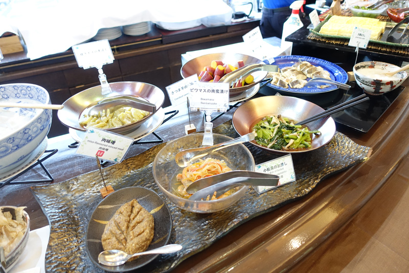 ホテルニューオウミの朝食