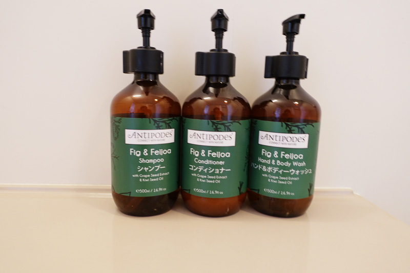 ANAクラウンプラザホテル神戸 クラブフロア客室のアメニティ