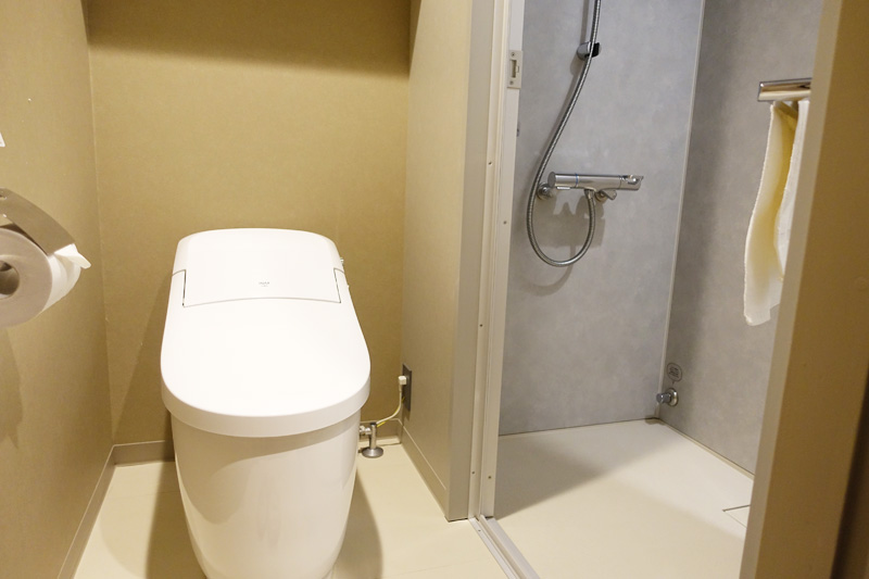 お宿Onn中津川のシャワールーム