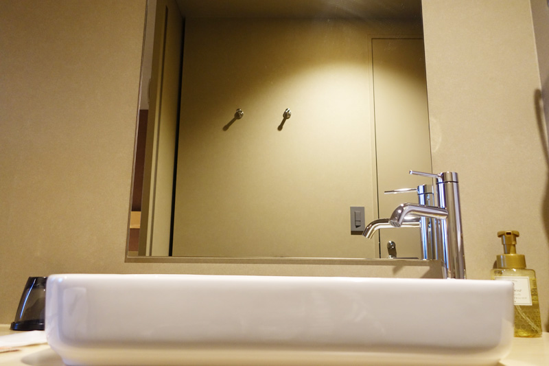 お宿Onn中津川の独立洗面台