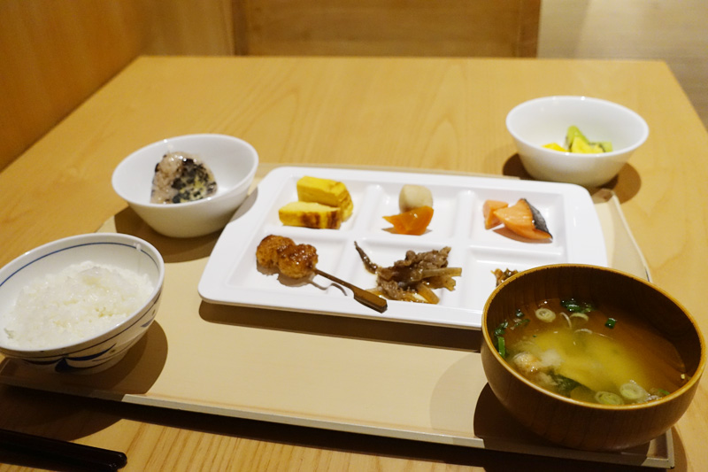 お宿Onn中津川の朝食ビュッフェ